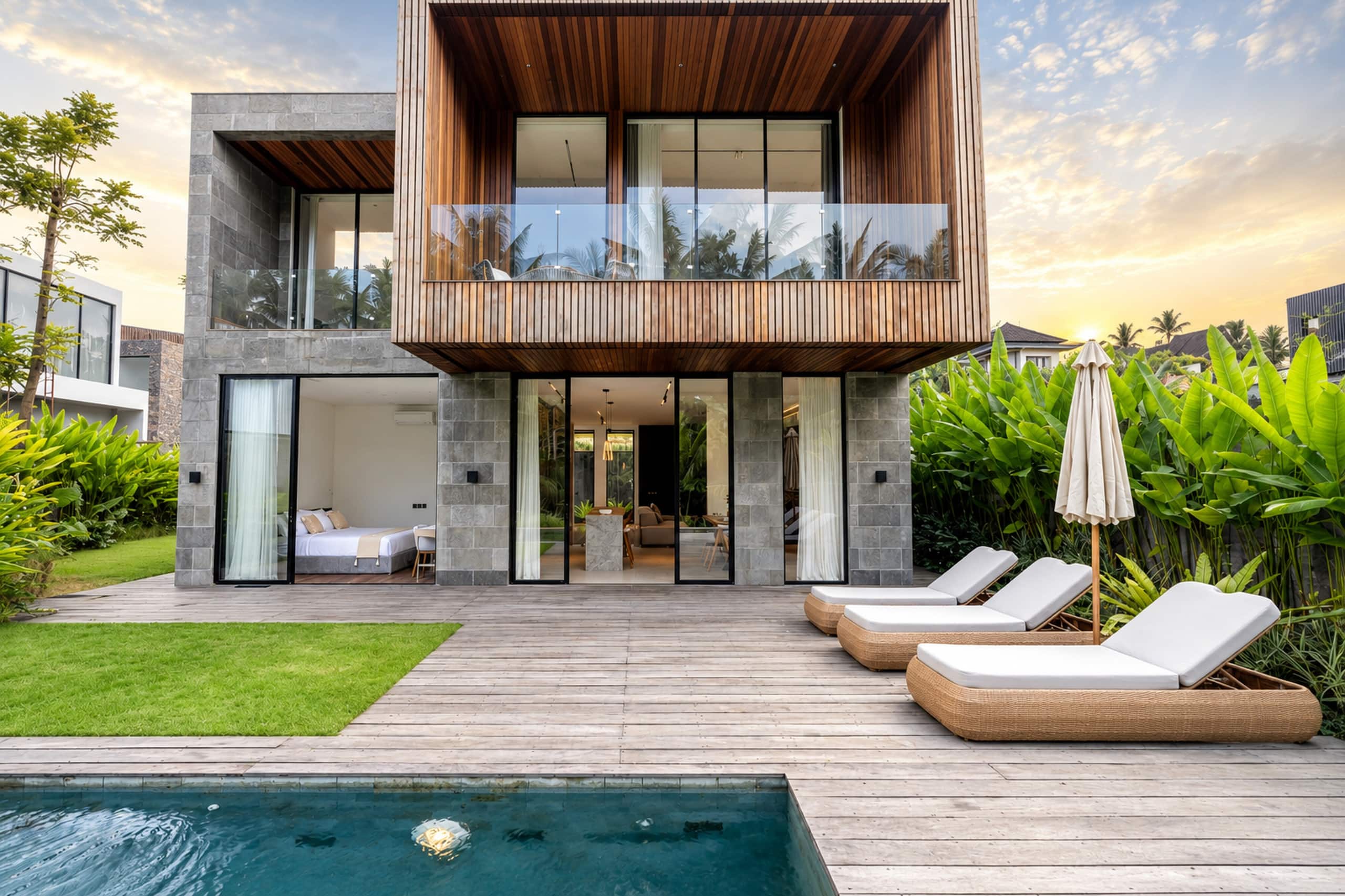Villa Cube 3BR Jungle Retreat in Ubud — photo 1